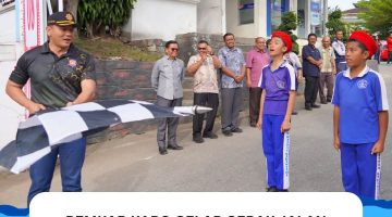 Pemkab Karo Gelar Gerak Jalan Tingkat SD dan SMP, Meriahkan HUT RI Ke-81
