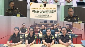 Dukung Pemulihan Keuangan Negara, Kejari Karo Ikuti Pembukaan Gebyar BPA Lelang Serentak 2026
