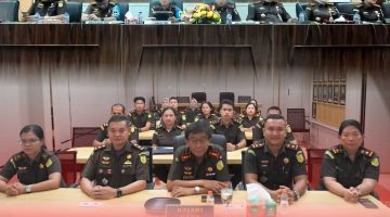 Perkuat Akuntabilitas Internal, Kejari Karo Ikuti Pembukaan Inspeksi Khusus Keuangan oleh JAM WAS