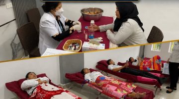Sambut HUT ke-81 RI, Rutan Kabanjahe Gelar Aksi Donor Darah Gandeng PMI Kabupaten Karo