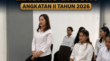 Perkuat Kesiapan Kerja Generasi Muda, Rutan Kabanjahe Sambut 16 Peserta Magang Nasional Kemnaker RI