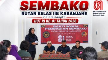 Rutan Kabanjahe Salurkan Bansos Bagi Warga Membutuhkan
