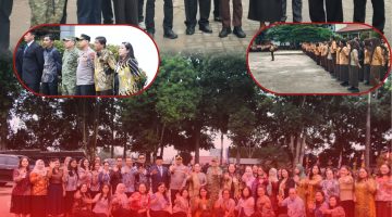 Pasca-Insiden Keracunan Makanan, Kejari dan Forkopimda Karo Gelar Apel Bersama di SMAN 1 Berastagi