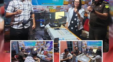 Kejari Karo Edukasi Masyarakat Soal Perlindungan Anak Lewat Program “Jaksa Menyapa” di Radio Bahana Kusuma