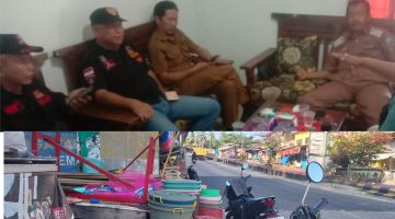 GRIB Jaya Bakauheni Soroti Kios di Atas Trotoar, Kades: Akan Dikoordinasikan dengan Kecamatan dan Satpol PP