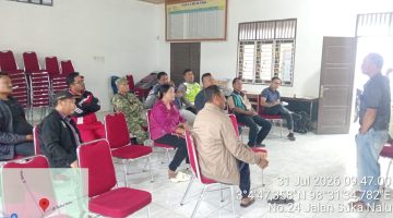 Bhabinkamtibmas Polsek Tigapanah Gandeng Pemerintah Desa Perkuat Upaya Cegah Curanmor
