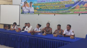 Polres Karo Dorong Sinergitas 3 Pilar dalam Pelatihan Pencegahan dan Mitigasi Bencana Tahun 2026