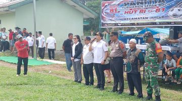 Kapolsek Juhar: Turnamen Sepak Bola HUT RI ke-81 Jadi Ajang Mempererat Persatuan Warga