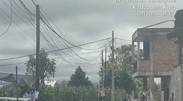 Ratusan Tiang Wifi My Republik, Berdiri Diatas Aset Pemkab Karo, Diduga Tanpa Ijin