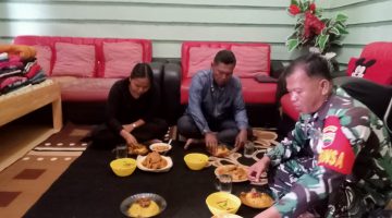 Pelleng Jadi Bekal Merantau, Babinsa Salak Beri Pesan untuk Putri Warga yang Akan ke Jepang