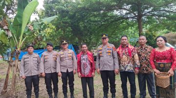 Kapolsek Laubaleng Hadiri Pemberkatan Biara Rumah Bina Karakter Pusuh Sibadia, Pengamanan Berlangsung Kondusif