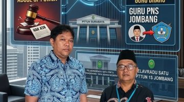 LBHAM JOMBANG: BUPATI JOMBANG DIDUGA SEWENANG-WENANG PECAT GURU PNS, GUGATAN TUN DILAYANGKAN KE PTTUN SURABAYA