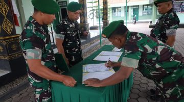 Kodim 0206/Dairi Rotasi Sejumlah Personel, Kapten Inf Yusri Jadi Danramil 03/Parongil