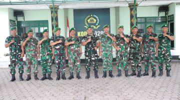 Kodim 0206/Dairi Gelar Tradisi Pindah Satuan dan Serah Terima Jabatan Danramil