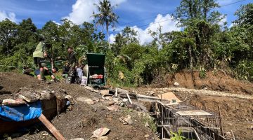 Bakti TNI untuk Rakyat, Pembangunan Jembatan Modular Sungai Belauna di Nias Capai 35 Persen