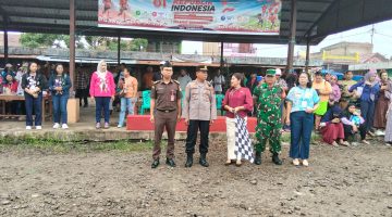 Polsek Tigabinanga Amankan Pawai Drumb Band Sambut HUT RI ke-81
