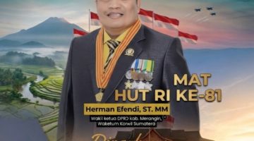 Wakil Ketua 1 DPRD Merangin: HUT RI ke-81 Momentum Lanjutkan Perjuangan Menuju Indonesia Emas