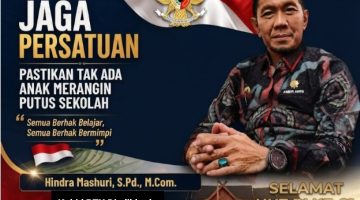 HUT RI ke-81, Kabid PTK Disdikbud Merangin: Pastikan Tidak Ada Anak Merangin Putus Sekolah