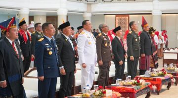 MERAH PUTIH BERKIBAR DI SUMUT, SEMANGAT KEMERDEKAAN DIARAHKAN PADA KETAHANAN PANGAN DAN KESEJAHTERAAN RAKYAT
