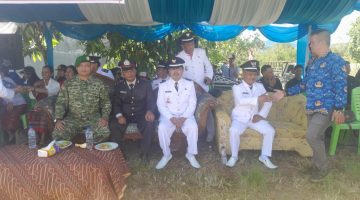 Wakili Danramil, Pelda Ijom Manik Hadir dalam Upacara Detik-Detik Proklamasi di Siempat Rube
