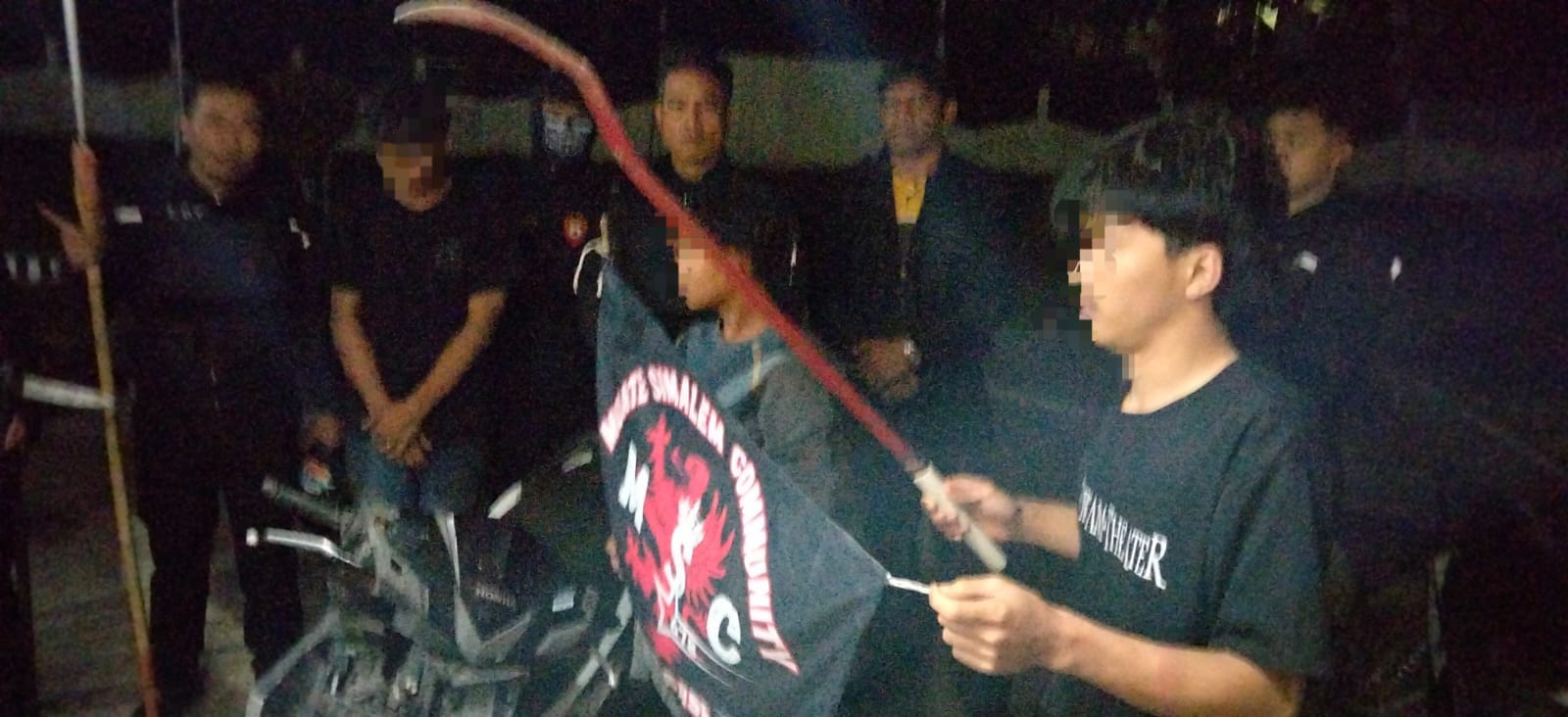 Tim LINGKABER Polres Karo Intensifkan KRYD, Antisipasi Tawuran dan Kejahatan