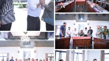 Kunjungi Moderamen GBKP, Bupati Karo Serahkan Surat Pernyataan Resmi Penyerahan Aset RSUD Kabanjahe
