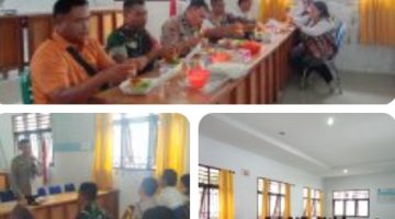 Babinsa Koramil 02/Sidikalang Hadiri Resepsi HUT RI, Apresiasi Dedikasi Paskibra