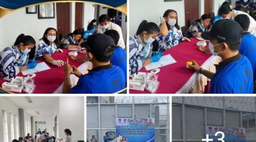 “Warga Binaan Rutan Kabanjahe Cek Kesehatan Gratis, Kegiatan Tracing TB Terintegrasi Puskesmas Kabanjahe”
