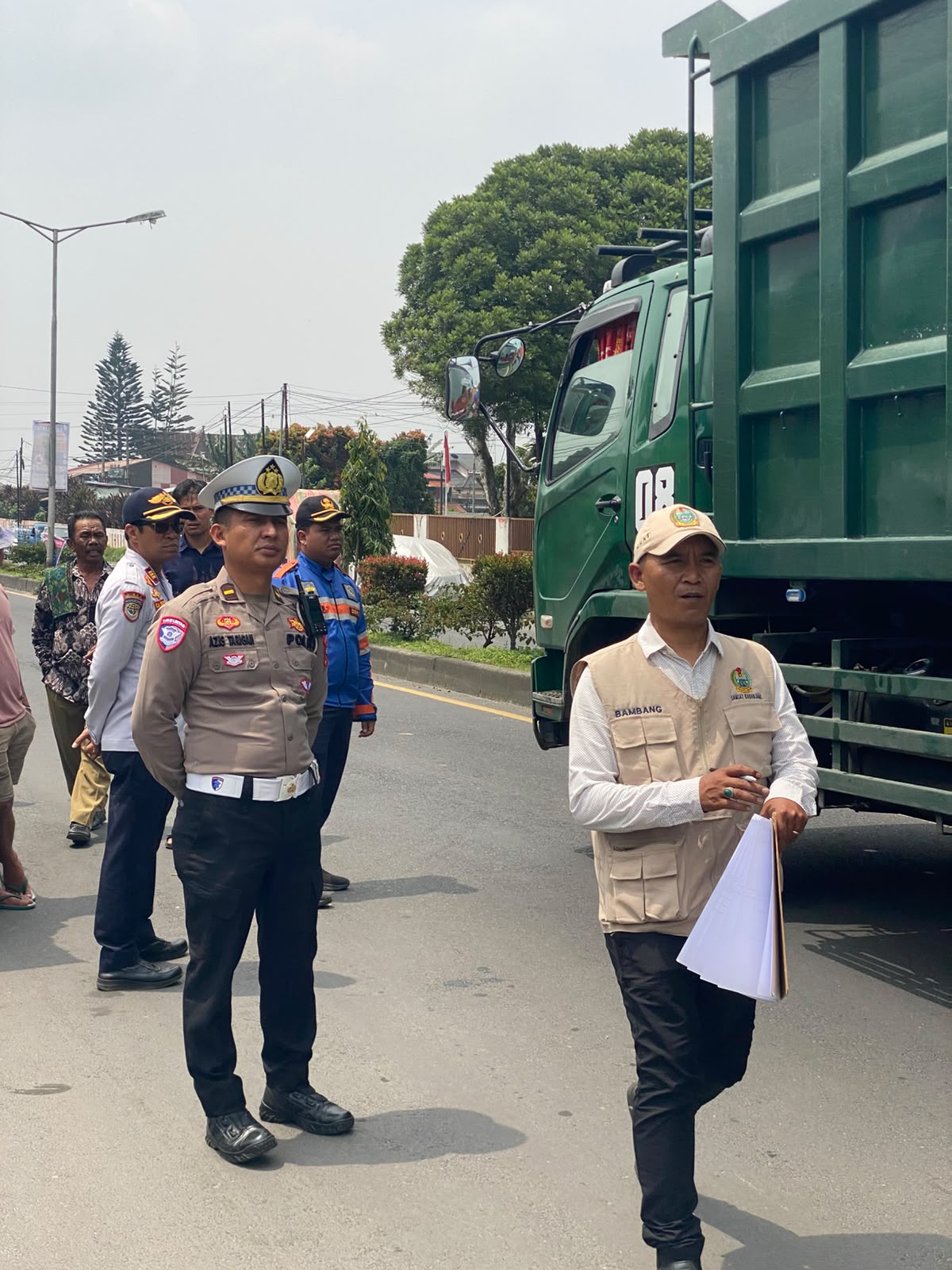 Satlantas Polres Karo Gelar Razia Gabungan Operasi Sadar Pajak Kendaraan Bermotor