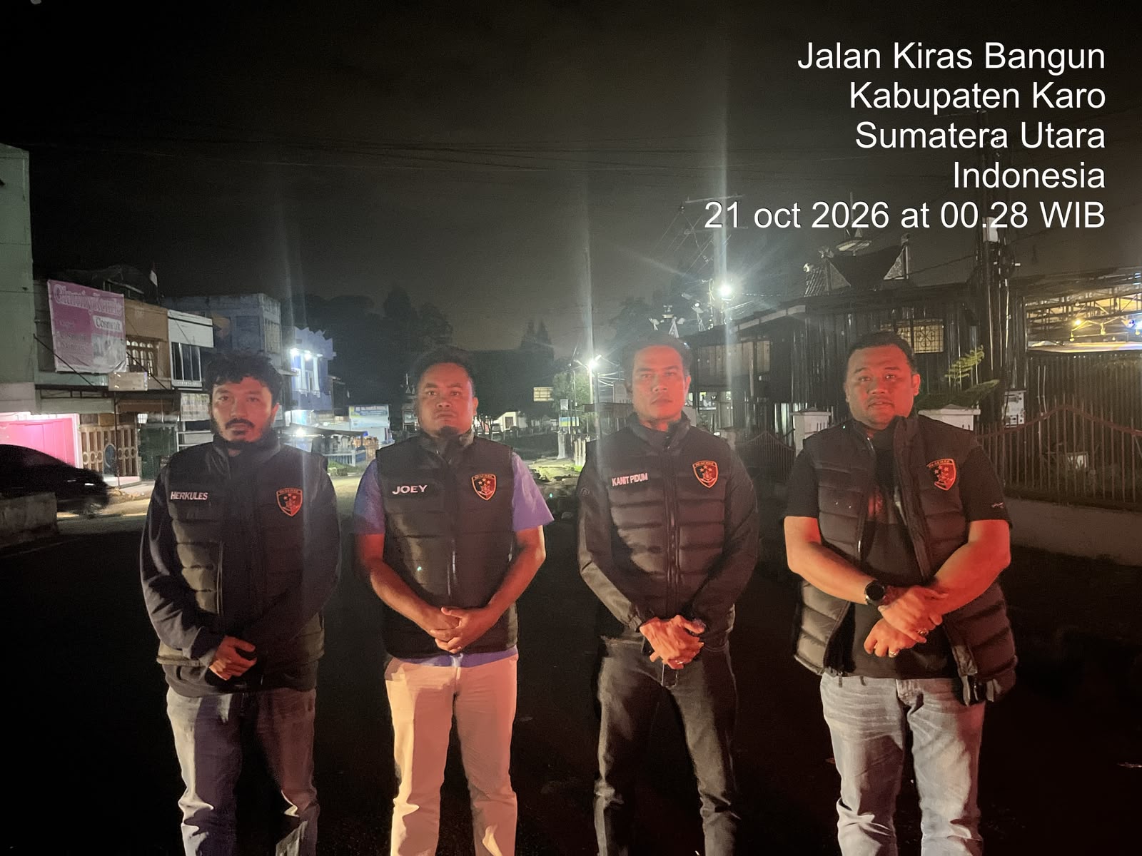 Satreskrim Polres Karo Gelar Patroli PAGAR, Antisipasi Kejahatan Jalanan di Kabanjahe