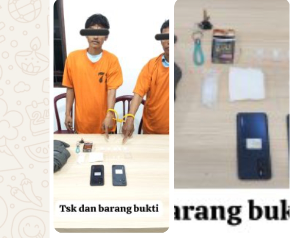 Satresnarkoba Polres Karo Ungkap Kasus Narkotika di Kabanjahe, Dua Pria Diamankan