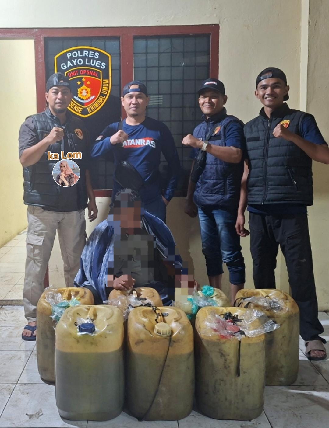 Satreskrim Polres Gayo Lues Tangkap Terduga Pelaku Penimbunan BBM Bersubsidi